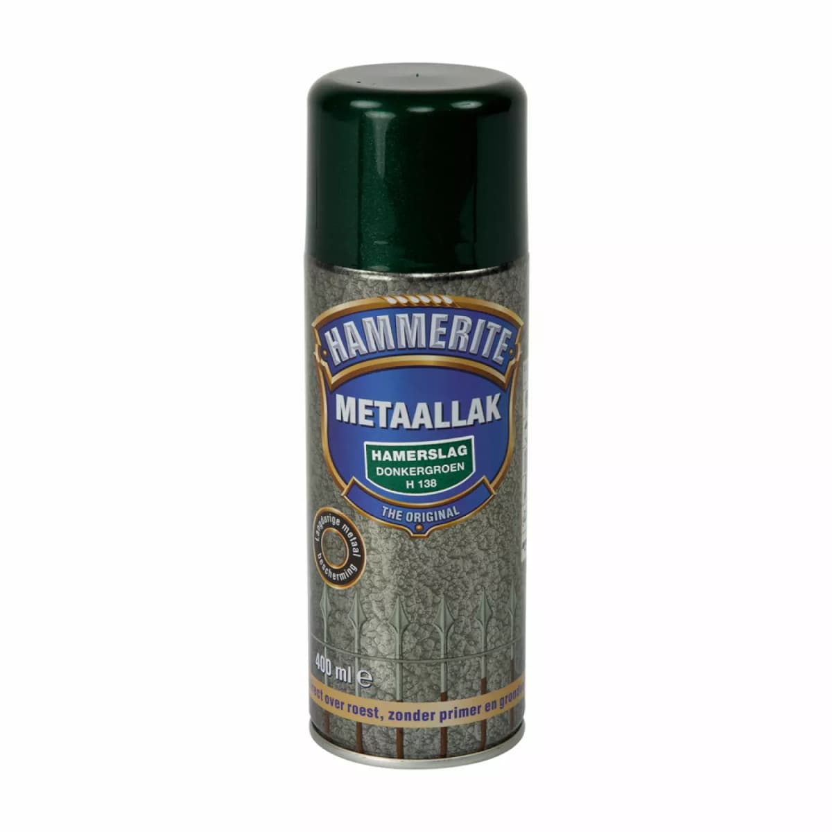 Hammerite Hamerslag Metaallak - Donker Groen - 400ml