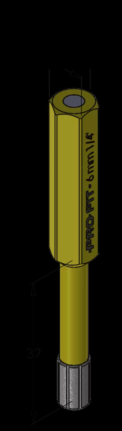 ProFit 09031006 Diamantboor Zeskant - 6mm thumbnail 2