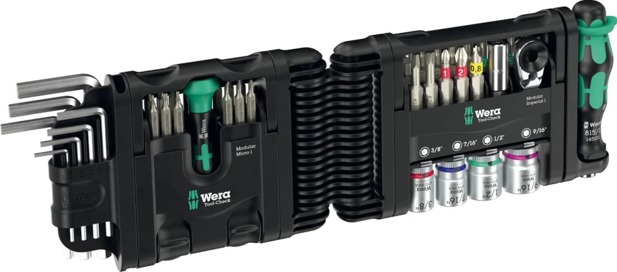 Wera 05049025001 Tool-Check Modular Set Imperial 1 Gereedschapset In Tool-Check - 50‑delig
