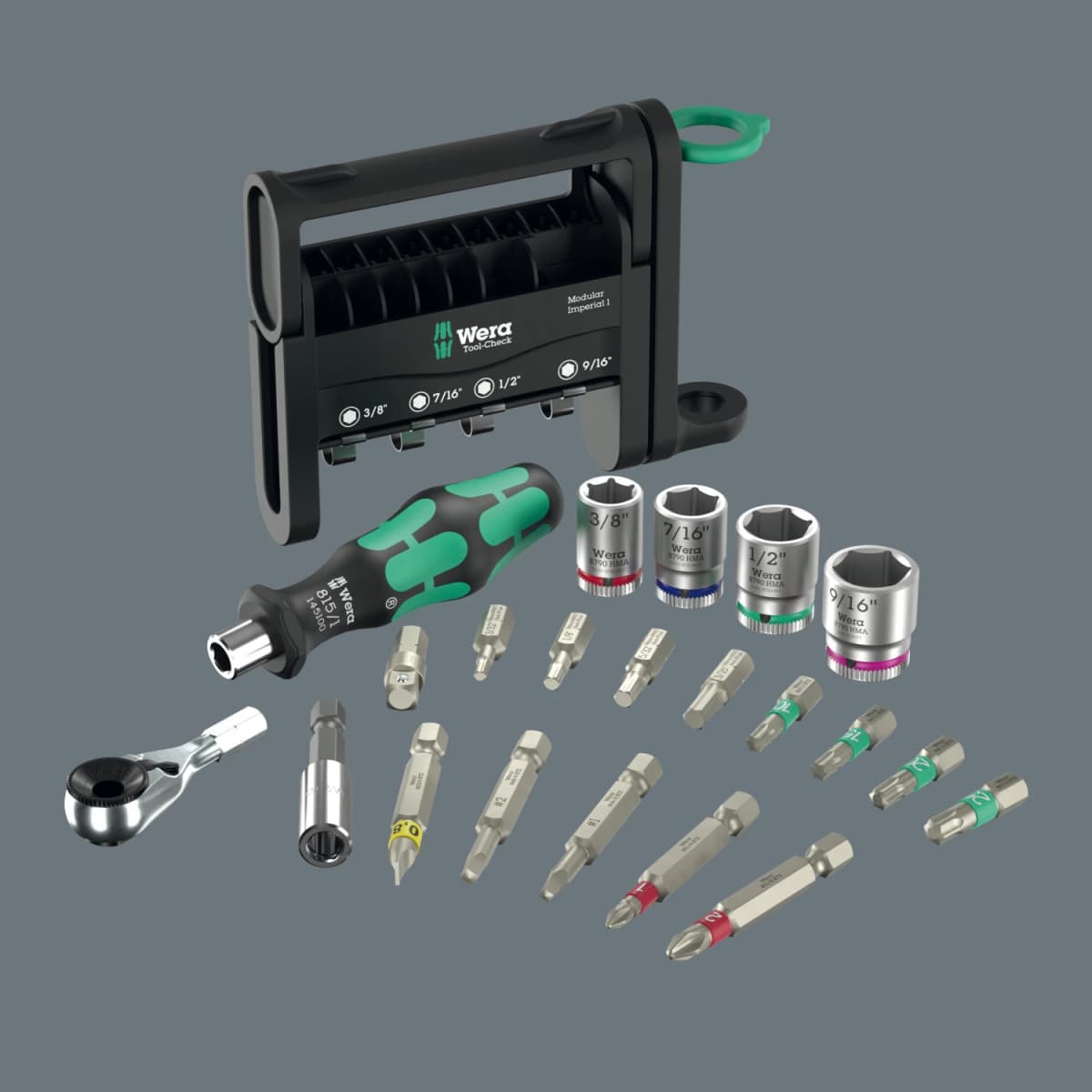 Wera 05049025001 Tool-Check Modular Set Imperial 1 Gereedschapset In Tool-Check - 50‑delig thumbnail 3