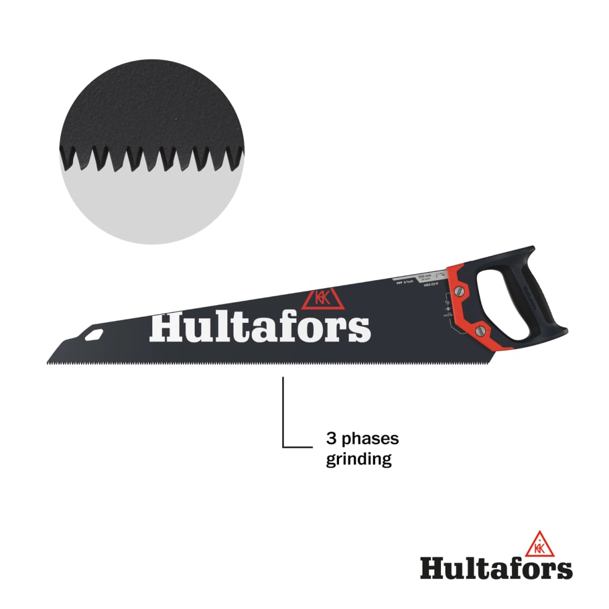 Hultafors HBX-22-9 Handzaag - 9TPI - 550mm thumbnail 2