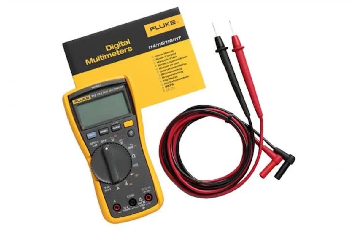 Fluke 115 EUR Digitale True-RMS Multimeter - AC/DC 600V&10A thumbnail 2