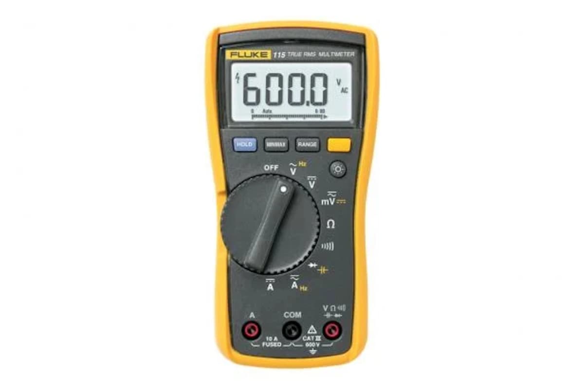 Fluke 115 EUR Digitale True-RMS Multimeter - AC/DC 600V&10A