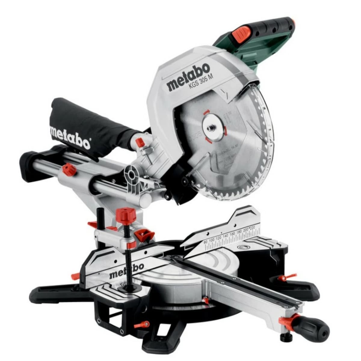 Metabo KGS 305 M Afkortzaag - 2000W - 305 X 30mm - Quick Hendel - Met Extra Zaagblad thumbnail 2