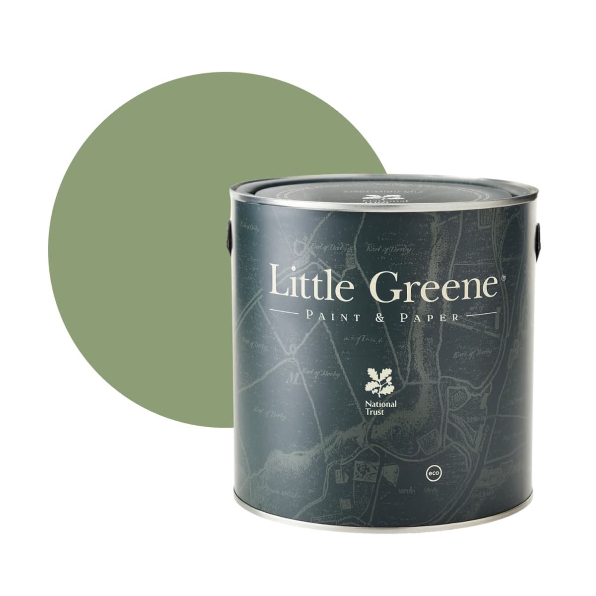 Little Greene Interior Oil Eggshell - Garden No. 86 - 2,5L