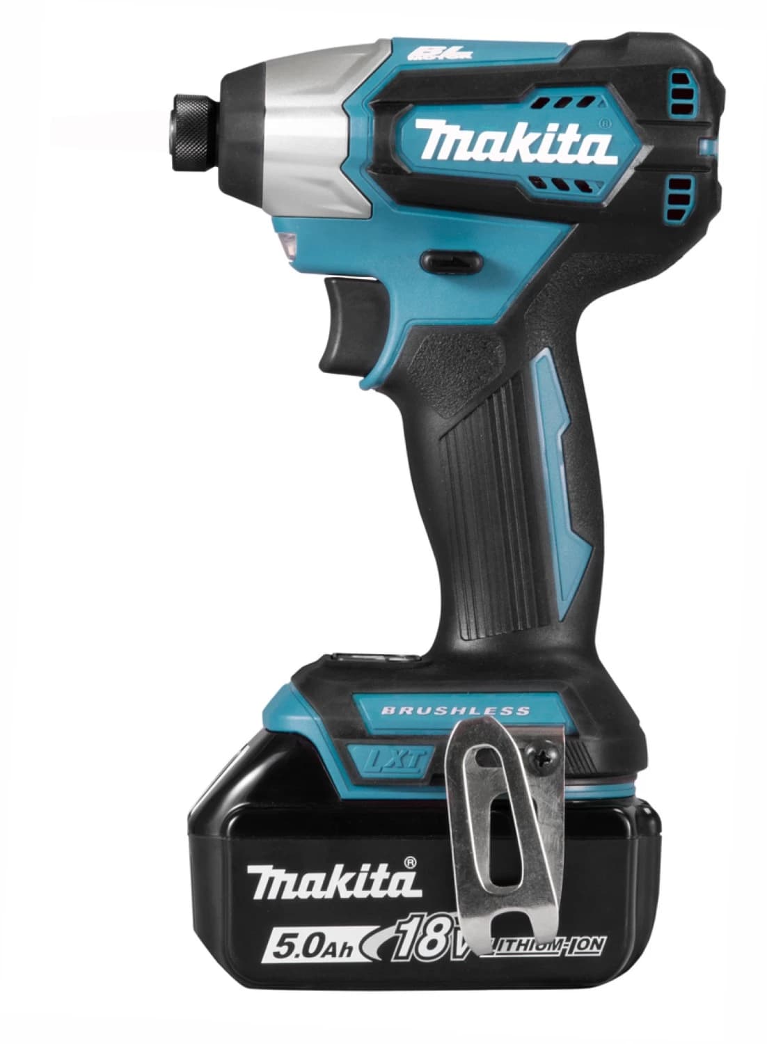 Makita DTD155RTJ 18V Li-Ion Accu Slagschroevendraaier Set (2x 5.0Ah Accu) In Mbox - Koolborstelloos thumbnail 3