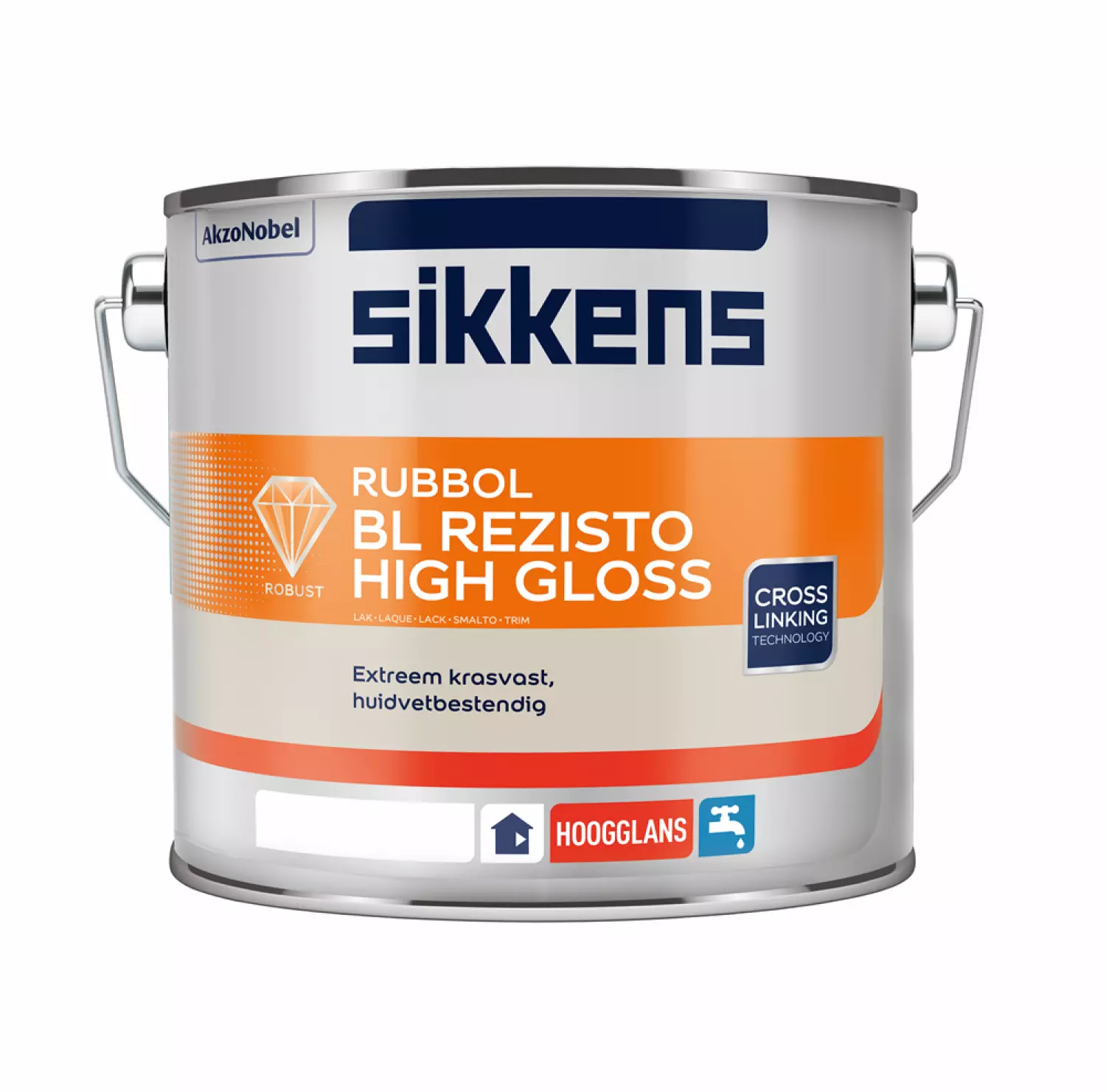 Sikkens Rubbol BL Rezisto High Gloss - Op Kleur Gemengd - 2,5L - Lak