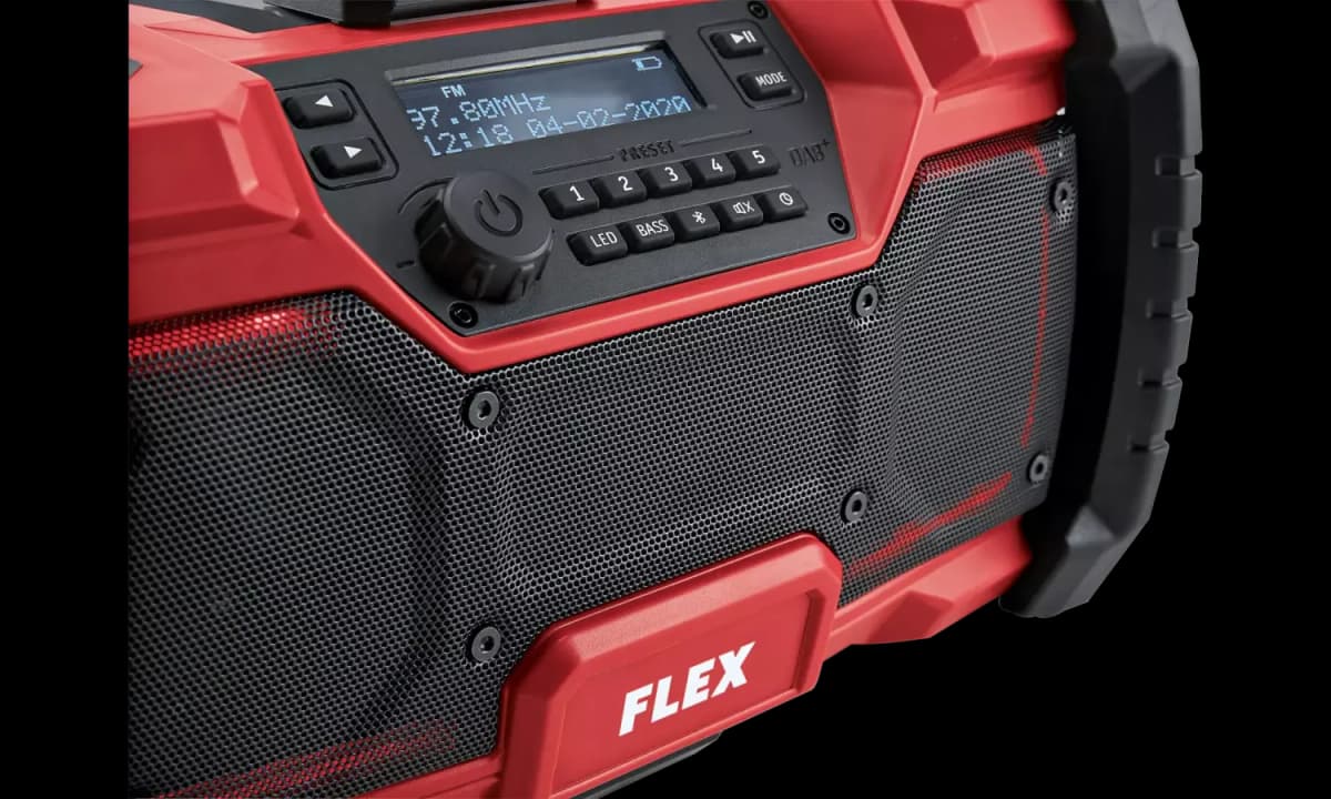 Flex RD 12/18/230 12 / 18 V Accu Bouwradio - DAB+ - FM - 230V thumbnail 3