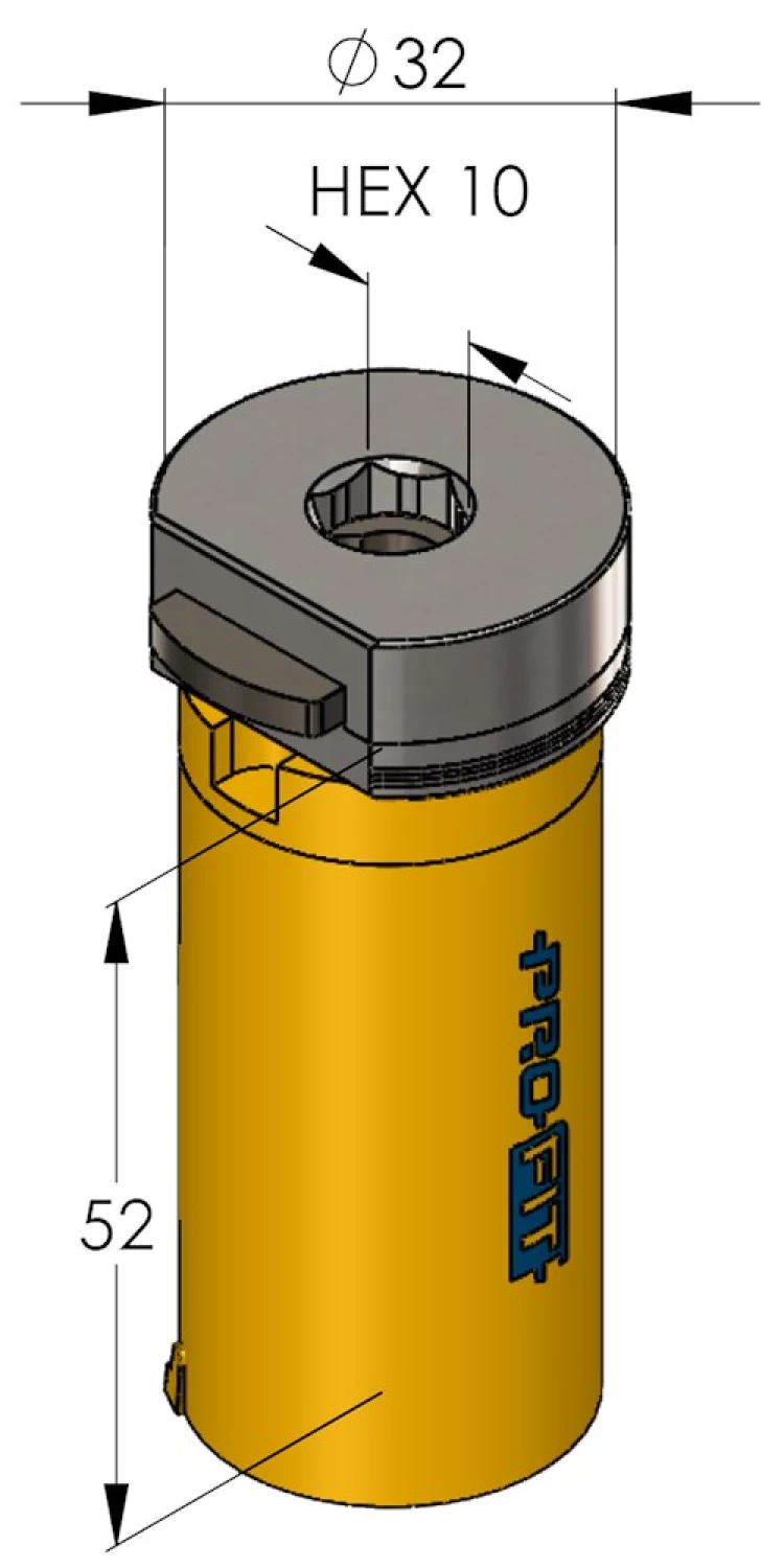 ProFit 09081032 Multi Purpose Gatzaag Incl. Adapter - 32mm thumbnail 2