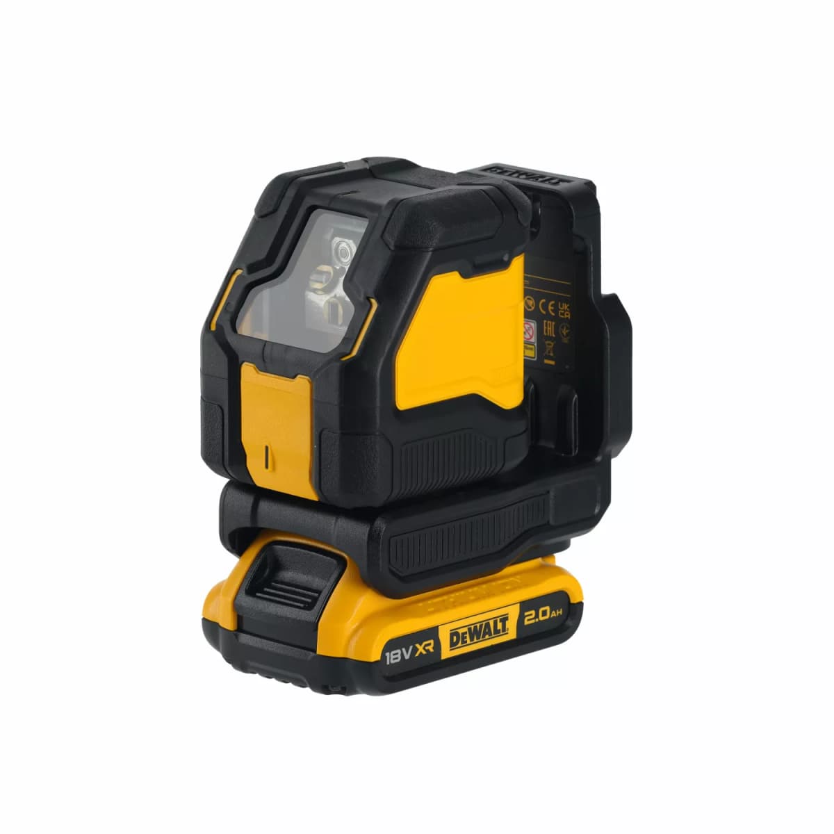 DeWALT DCLE34021D1 18V Kruislijnlaser Set In Koffer - Groen - 2x 55m - 2 Lijnen - IP54 thumbnail 3
