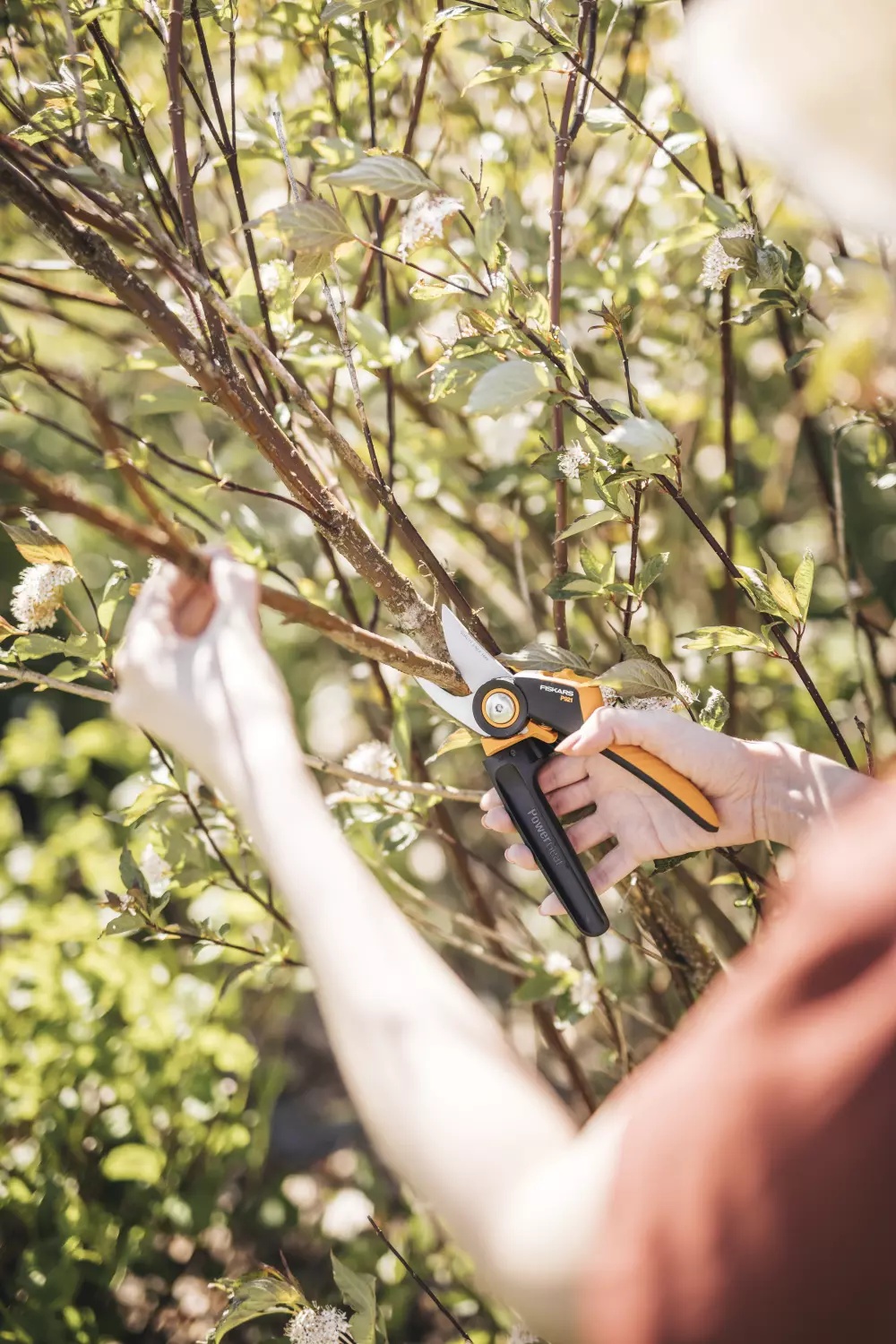 Fiskars 1057173 Xseries PowerGear Rolgrip Snoeischaar Bypass M P921 - 24mm thumbnail 2