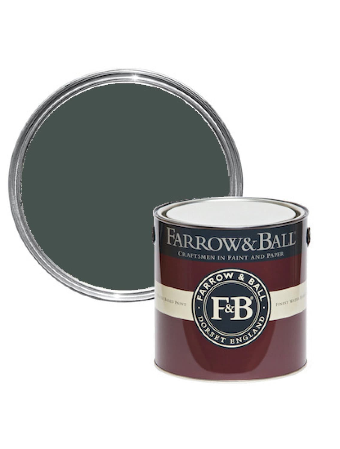 Farrow&Ball Flat Eggshell Chine Green No.35 - 750ml