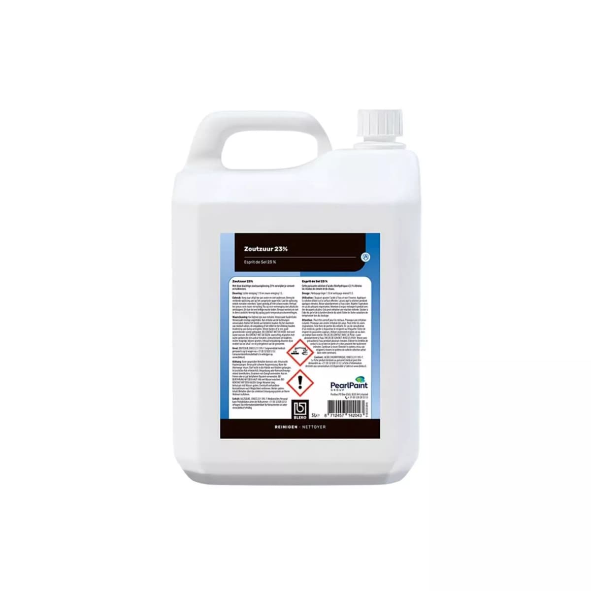Bleko Chemie Zoutzuur 23% - 5L