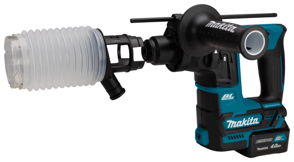 Makita HR166DSMJ 10.8V Li-Ion Accu SDS-plus Boorhamer Set (2x 4.0Ah Accu) In Mbox- 1,1J - Koolborstelloos thumbnail 2
