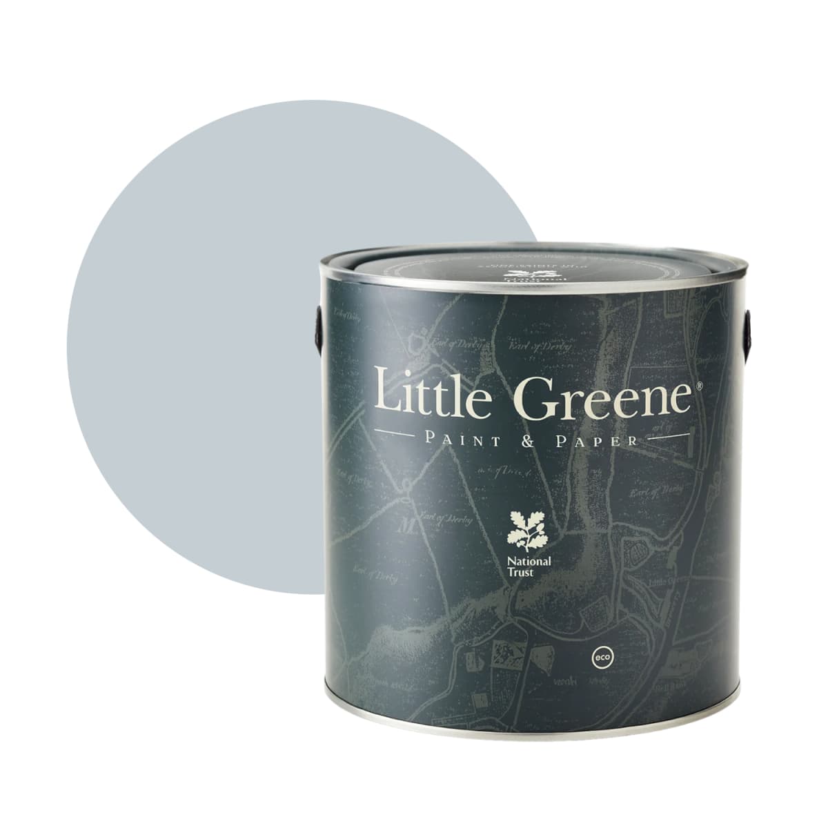 Little Greene Intelligent Eggshell - Gauze Dark No. 166 - 5L