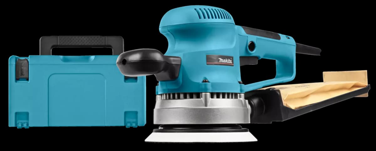Makita BO6030J Excentrische Schuurmachine In Mbox - 310W - 150mm - Variabel thumbnail 3