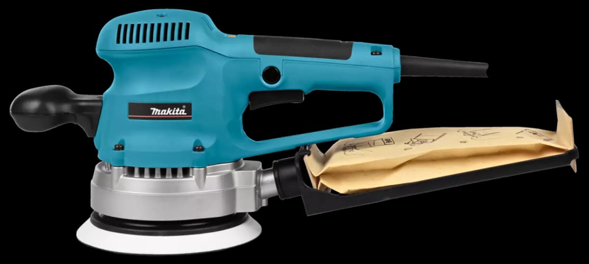 Makita BO6030J Excentrische Schuurmachine In Mbox - 310W - 150mm - Variabel thumbnail 2