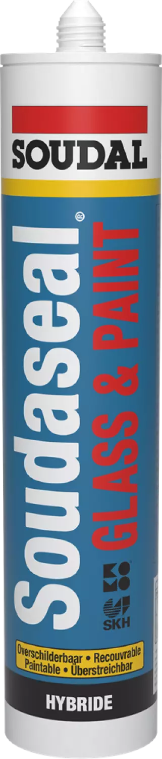 Soudal Soudaseal Glass&Paint Beglazingsvoegkit Met Komo - Wit - 290ml