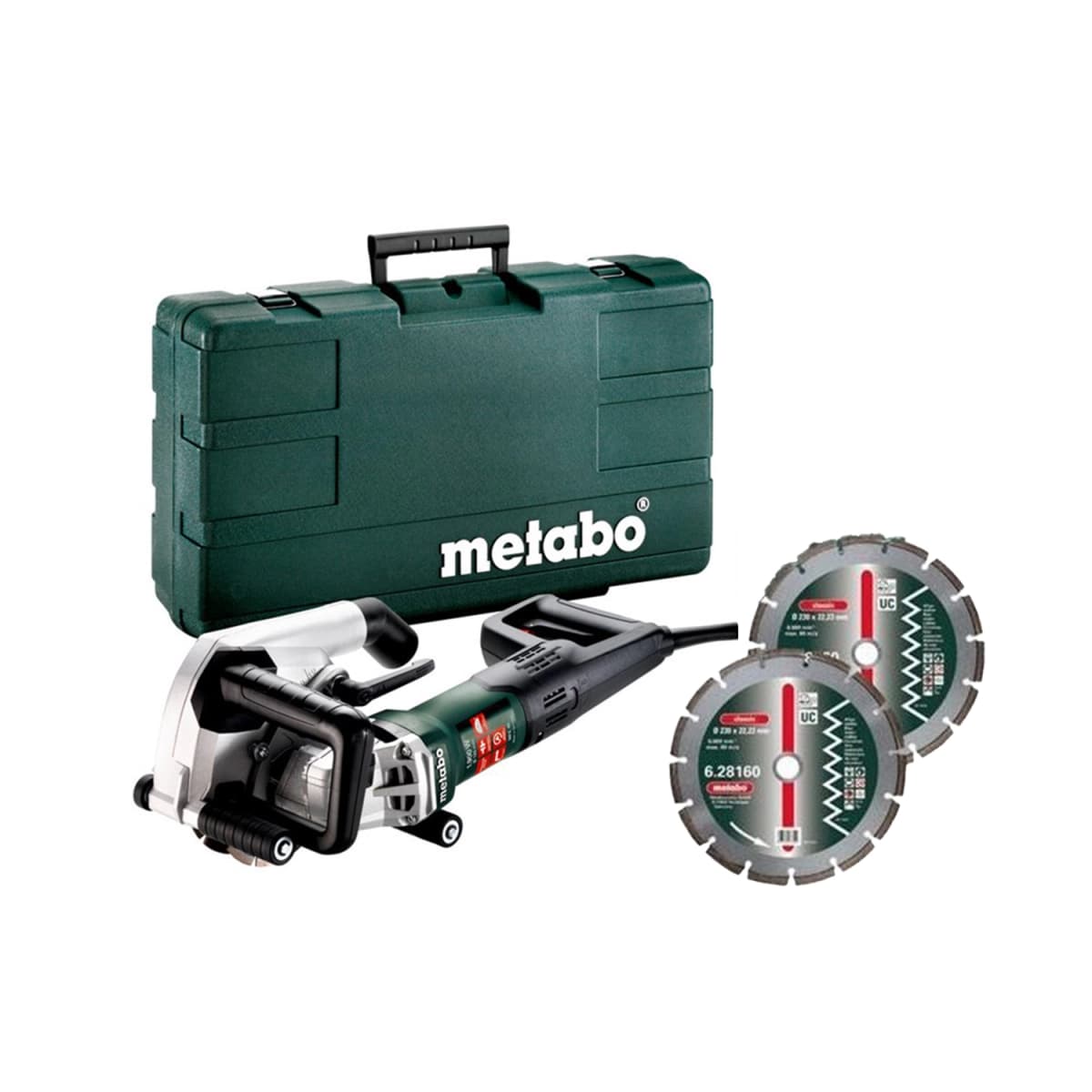 Metabo MFE 40 Sleuvenfrees Incl. 2 Diamantschijven In Koffer - 1900W