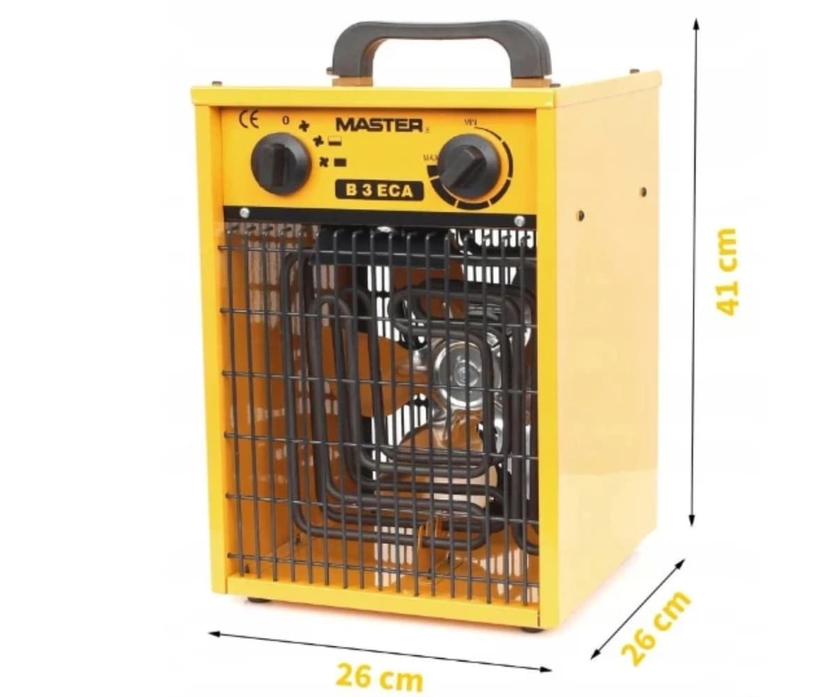 Master B3ECA Elektrische Werkplaatskachel - 3 KW thumbnail 2