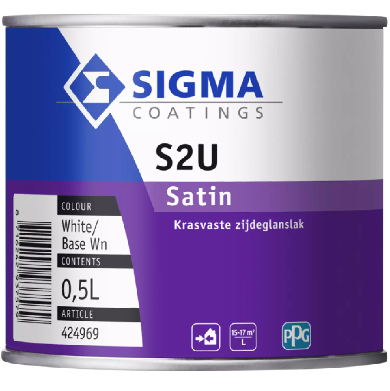 Sigma S2U Satin - Op Kleur Gemengd - 0,5L - Lak
