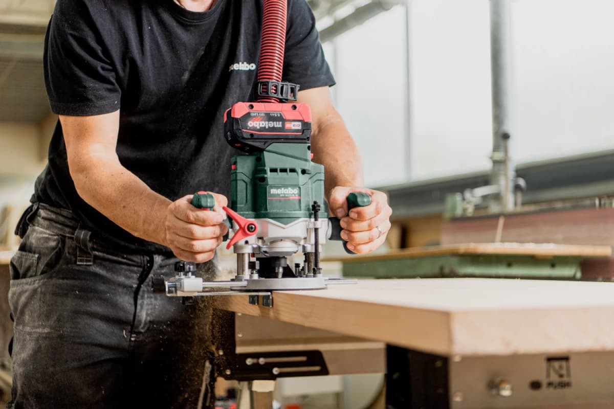 Metabo OFV 18 LTX BL 12 18V Li-ion Accu Bovenfrees Body In Metabox thumbnail 3