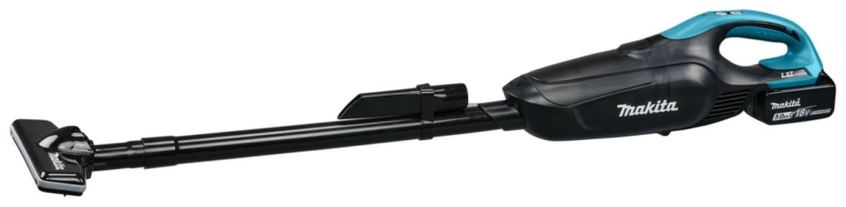 Makita DCL182SYB 18V Li-Ion Accu Stofzuiger Set (1.5Ah) - Zwart thumbnail 3