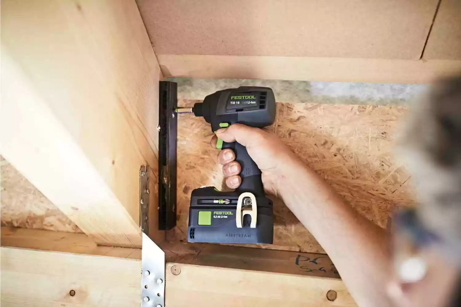 Festool TID 18-Basic 18V Li-Ion Accu Slagschroevendraaier Body In Systainer - 180Nm - 8x220mm - Koolborstelloos thumbnail 4