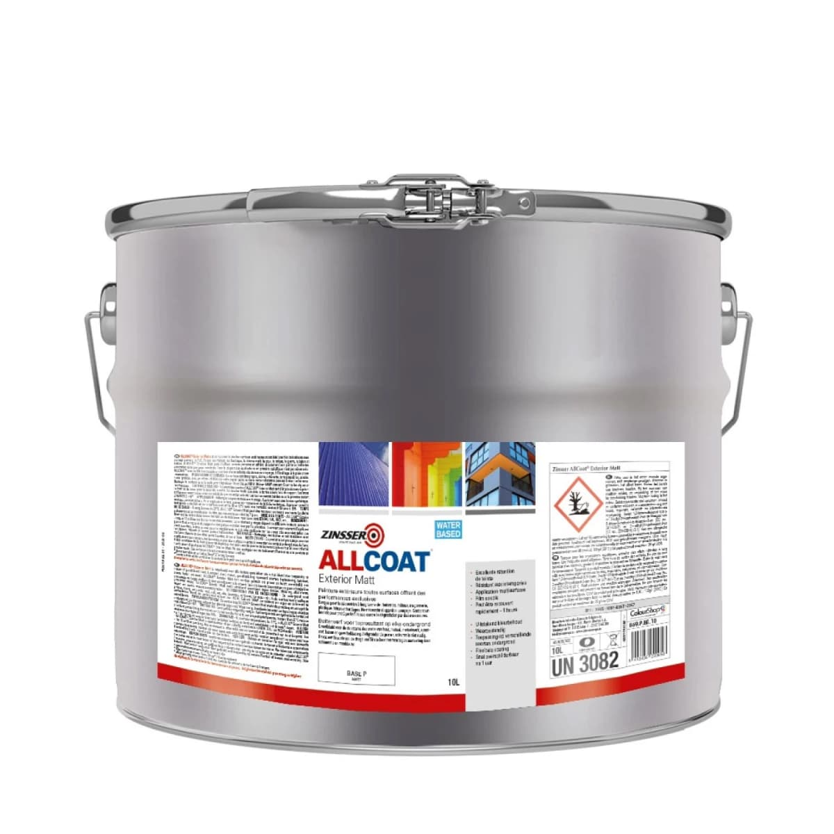 Zinsser Allcoat Exterior Matt - Op Kleur Gemengd - 10L