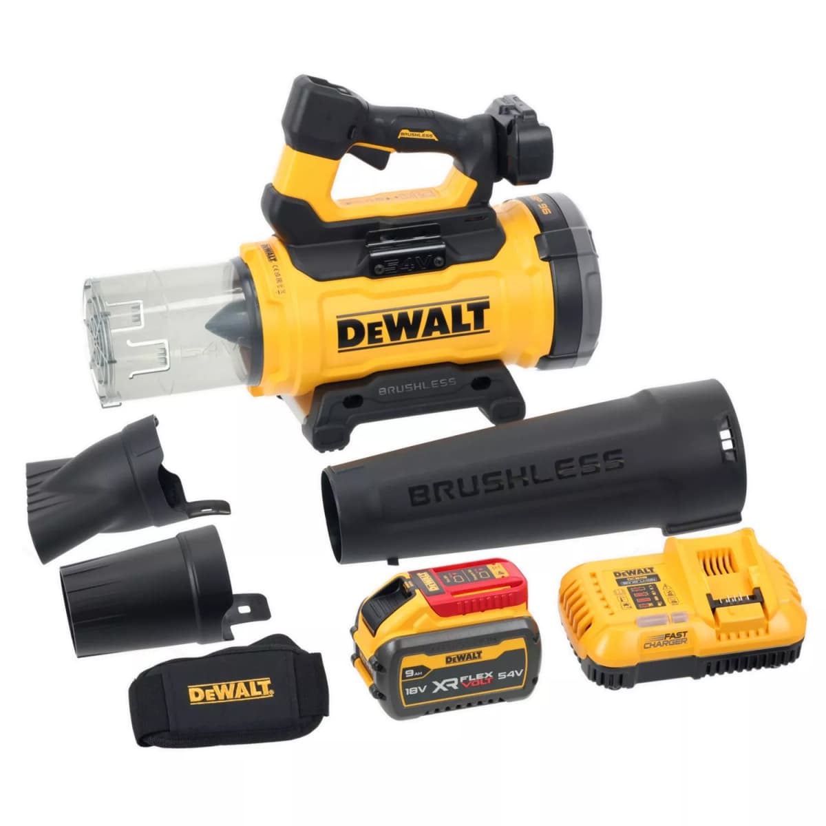 DeWALT DCMBL777X1 54V XR FLEXVOLT Accu Bladblazer Set (1x 9.0Ah Accu) - Koolborstelloos