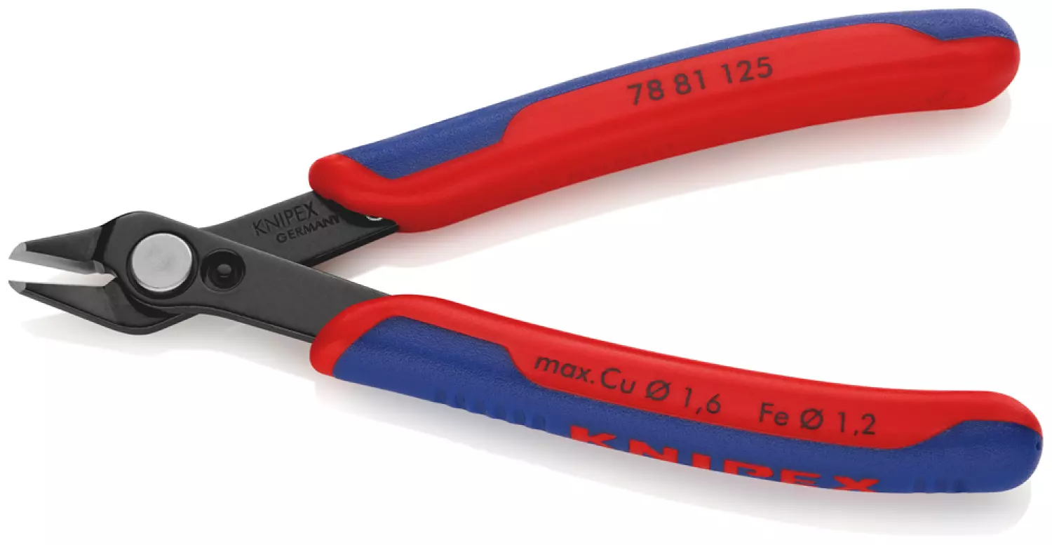 Knipex 7881125 Super-Knips Precisie Zijsnijtang - Elektronica - 125mm thumbnail 2