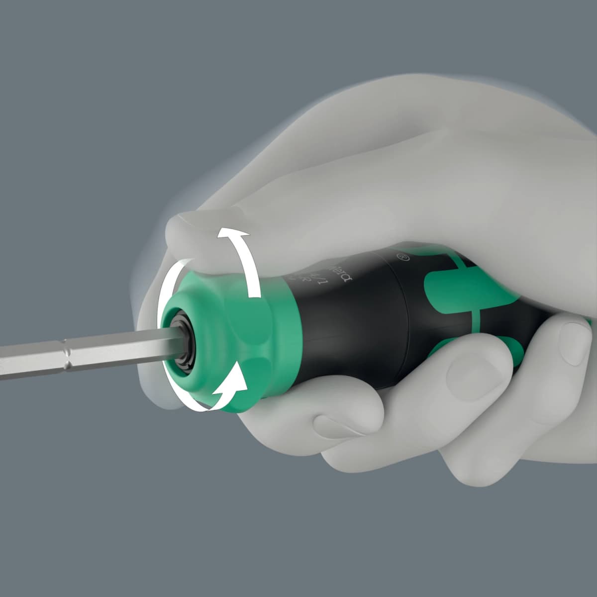 Wera 05051516001 Kraftform Kompakt 26 RA-R Bitschroevendraaier In Etui - 6 In 1 Multi-bit - Met Ratelfunctie thumbnail 4