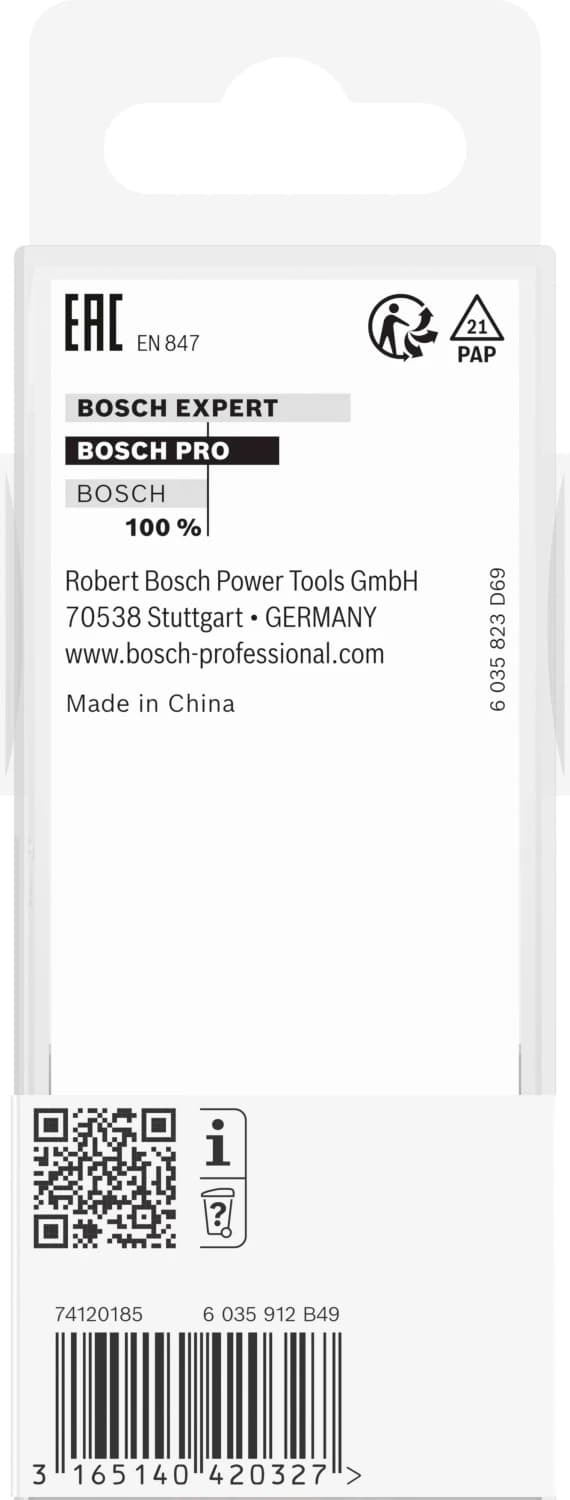 Bosch 2608628469 Vingerfrees Met Verlenging - 2 Snijvlakken - Hardmetaal - 25x40mm thumbnail 3