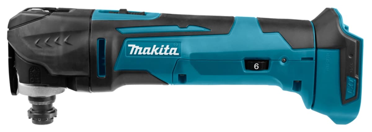 Makita DTM51ZJX3 18V Li-Ion Accu Multitool Body + 41 Delige Accessoireset In Mbox - Snelwissel Voor Het Schuren, Snijden, Zagen En Schrapen thumbnail 3