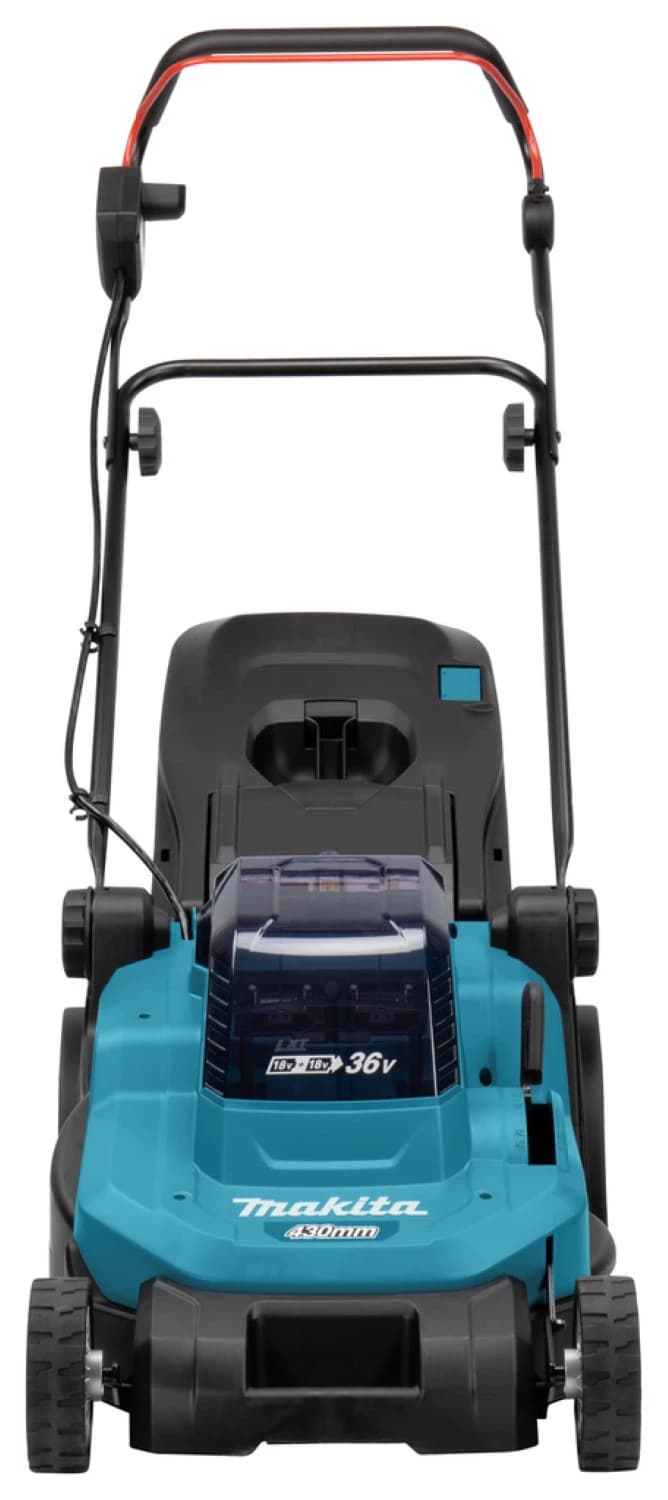 Makita DLM432PT2 36V (2x 18V) Li-Ion Accu Grasmaaier Set (2x 5.0Ah Accu) - 43cm thumbnail 2