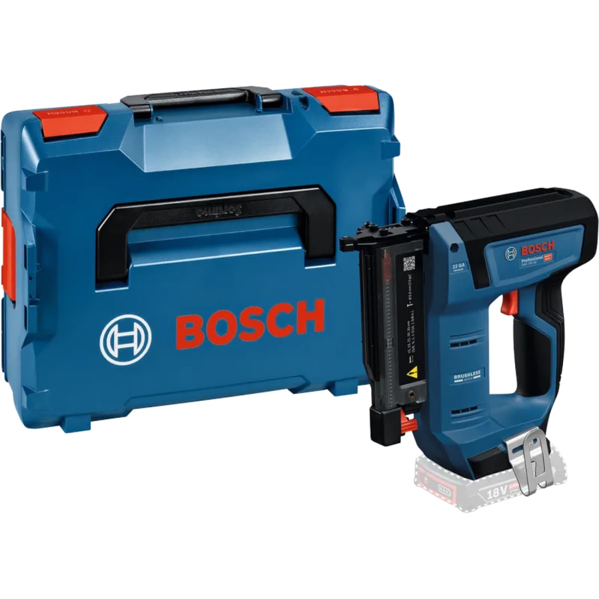 Bosch GNH 18V-35 18V Accu Pin Houttacker Body In L-Boxx - 0,6mm - 15-35mm - Recht
