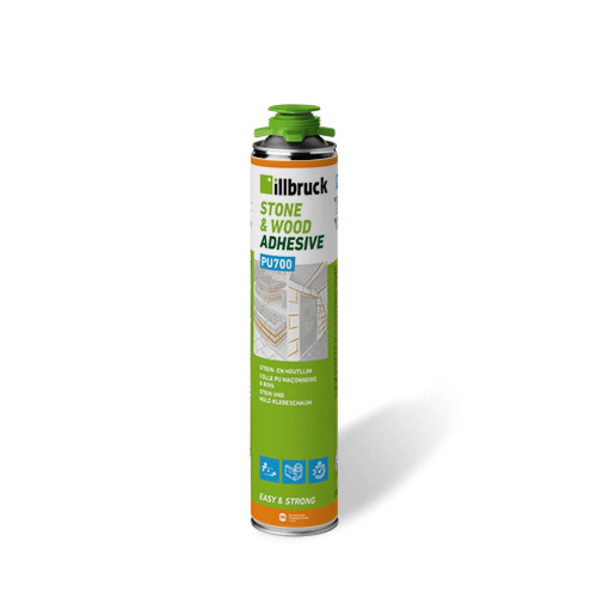 Illbruck PU700 Steen- En Houtlijm - 880ml