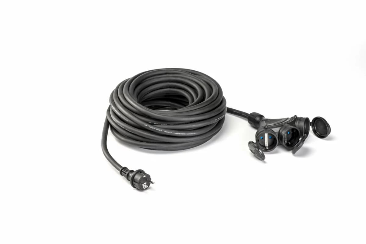 WikuTech WT 3008 Professionele Verlengkabel - 20m - H07RN-F 3G2,5mm²