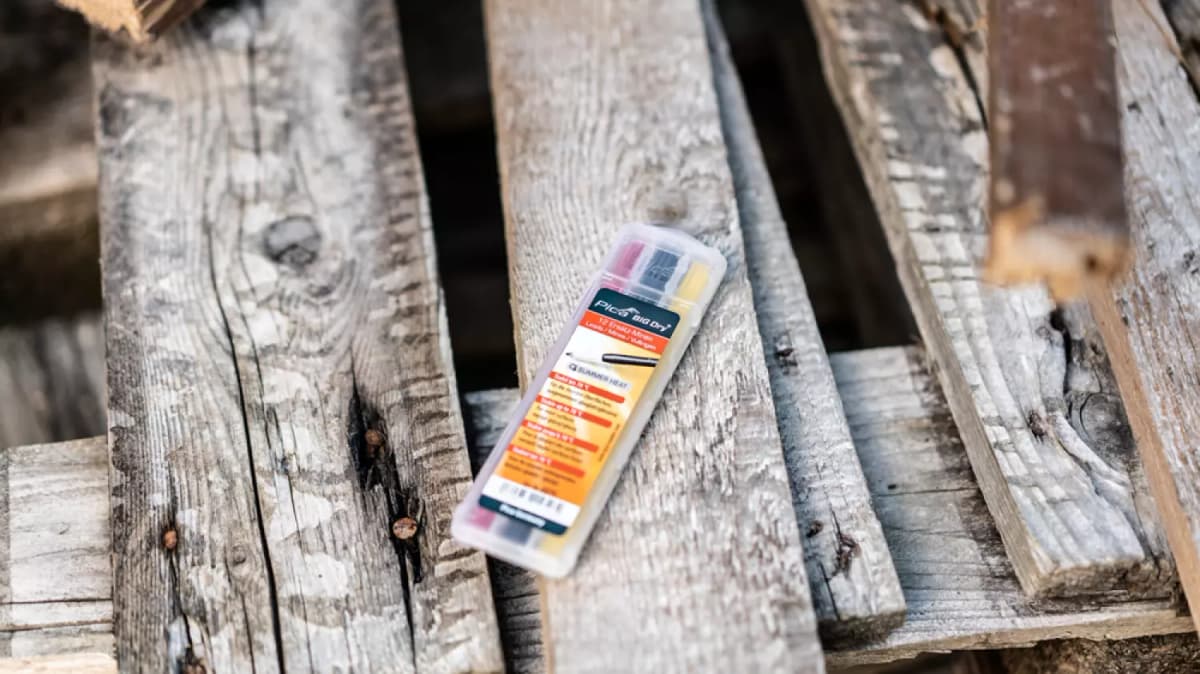 Pica 6070 BIG-Dry Navullingen SUMMERHEAT - Grafiet - Geel - Rood thumbnail 3