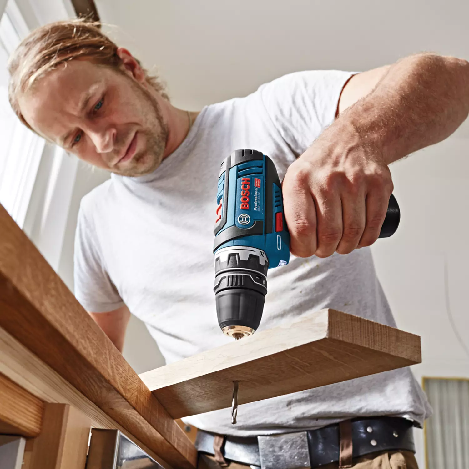 Bosch GSR 12V-15 FC 12V Li-Ion Accu Boor-/schroefmachine Set (2x 2.0Ah Accu) In L-Boxx thumbnail 2