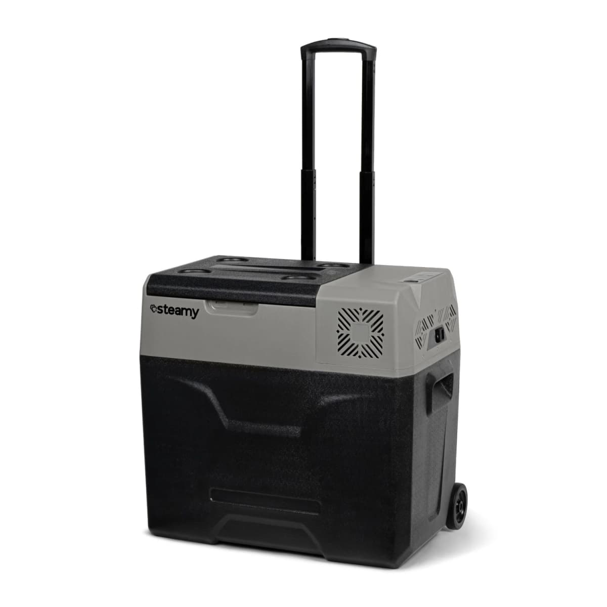 Steamy-E SECCX50 Single Zone Elektrische Compressor Koelbox Op Wielen - 50L