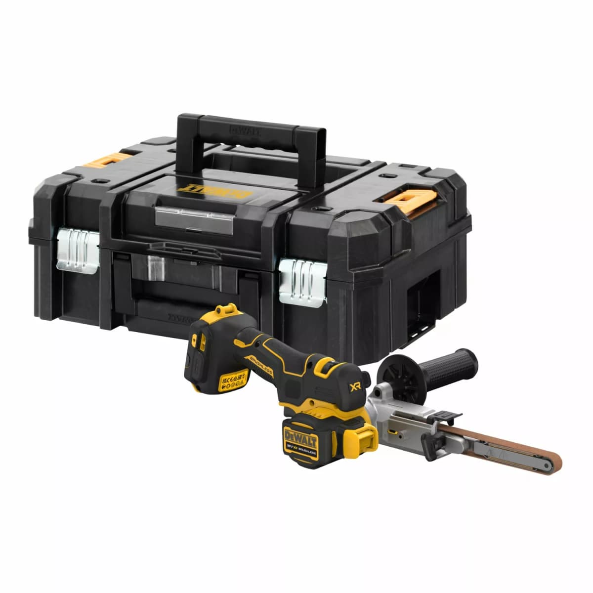 DeWALT DCM200NT 18V Li-ion XR Accu Stripschuurmachine In TSTAK - 13mm