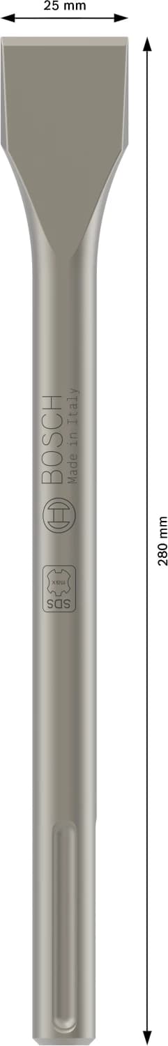 Bosch 1618600210 SDS-max Platte Beitel - 280 X 25mm thumbnail 4