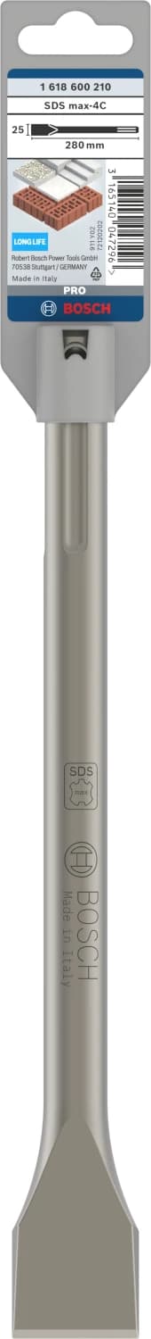 Bosch 1618600210 SDS-max Platte Beitel - 280 X 25mm thumbnail 2