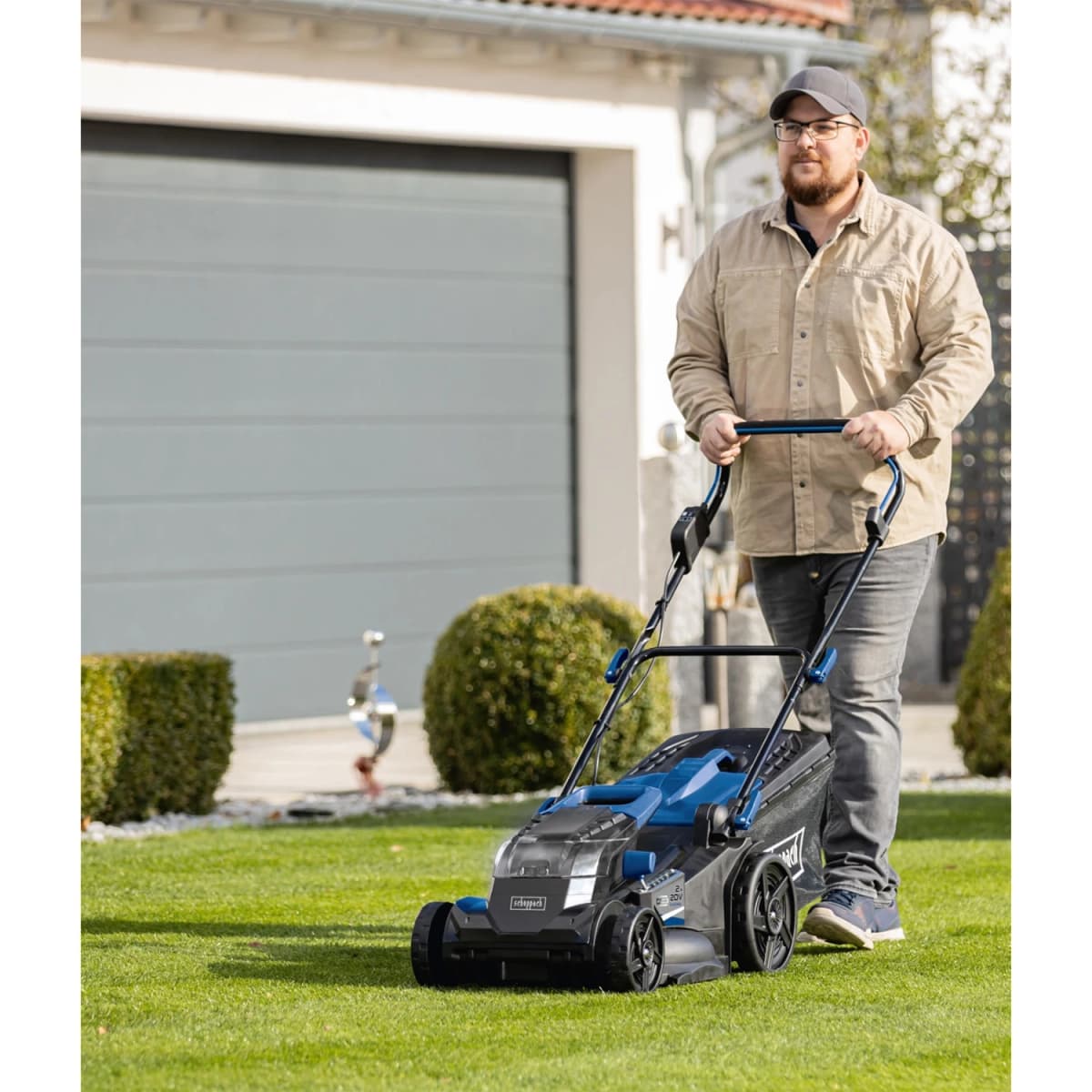 Scheppach Accu Grasmaaier 2x20V BC-MP430-X thumbnail 2