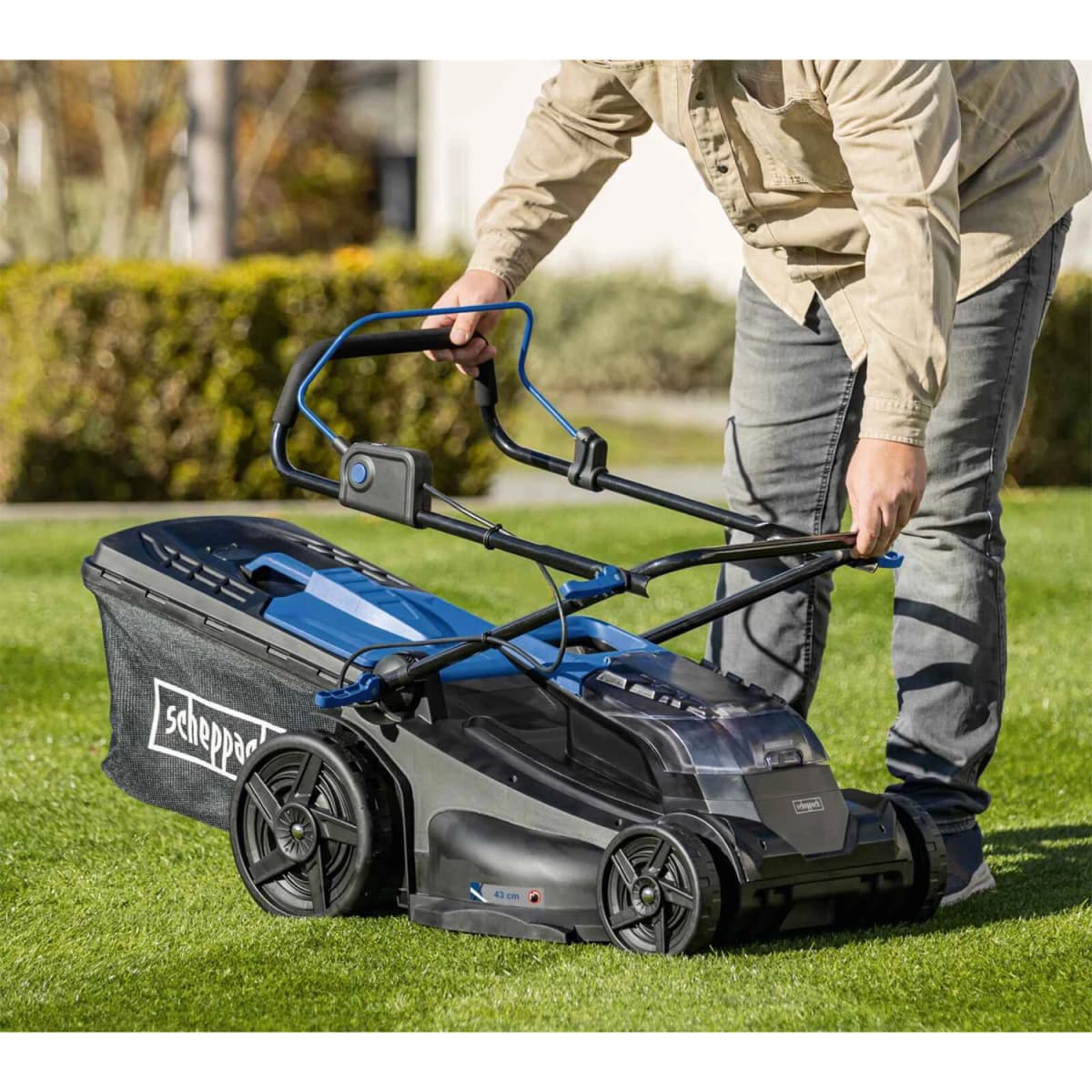 Scheppach Accu Grasmaaier 2x20V BC-MP430-X thumbnail 4