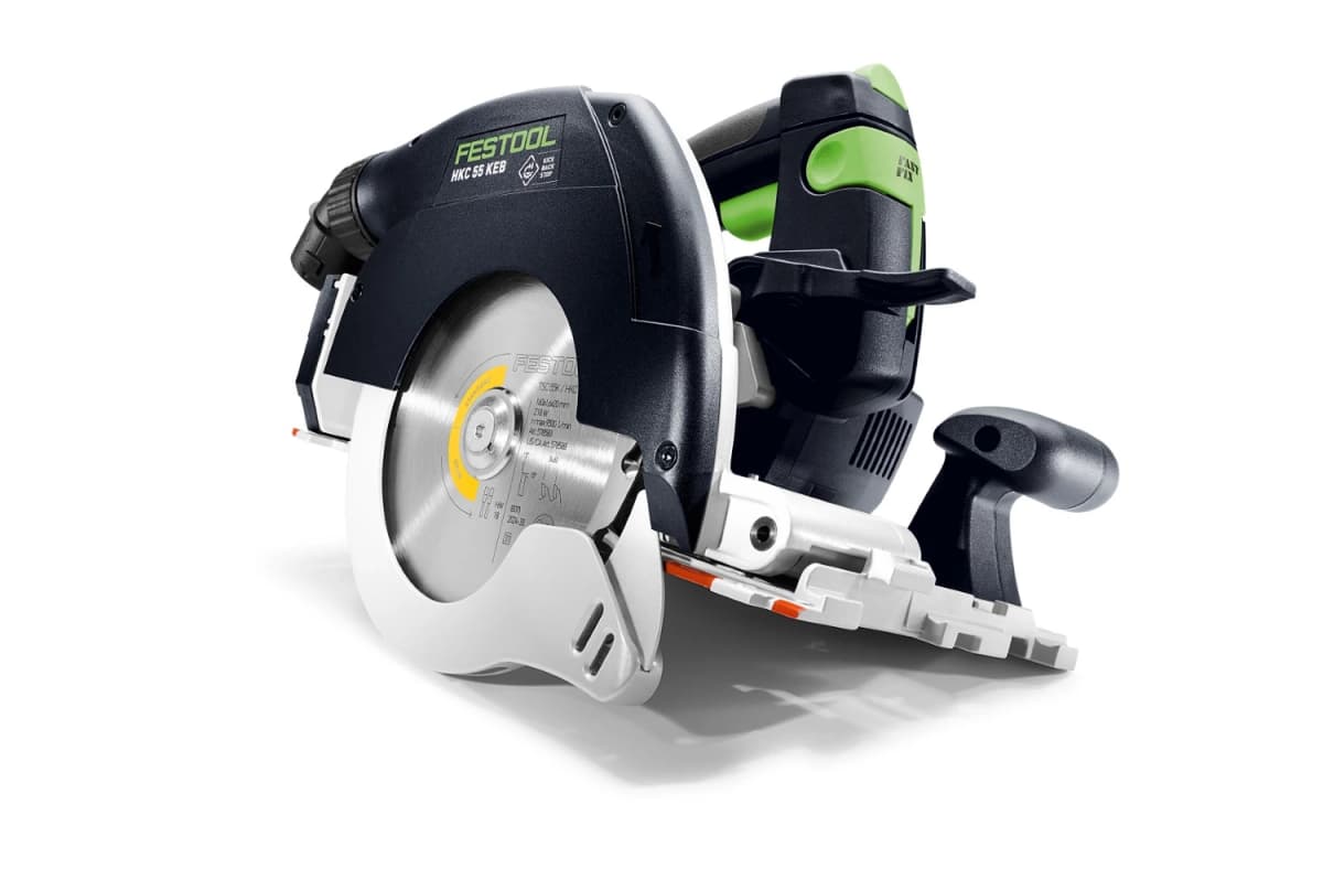 Festool HKC 55 KEB-Basic-FSK420 18V Accu Pendelkapzaag Body In Systainer Met Geleiderail thumbnail 2