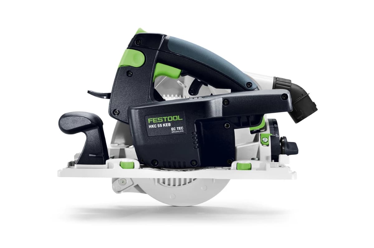 Festool HKC 55 KEB-Basic-FSK420 18V Accu Pendelkapzaag Body In Systainer Met Geleiderail thumbnail 3