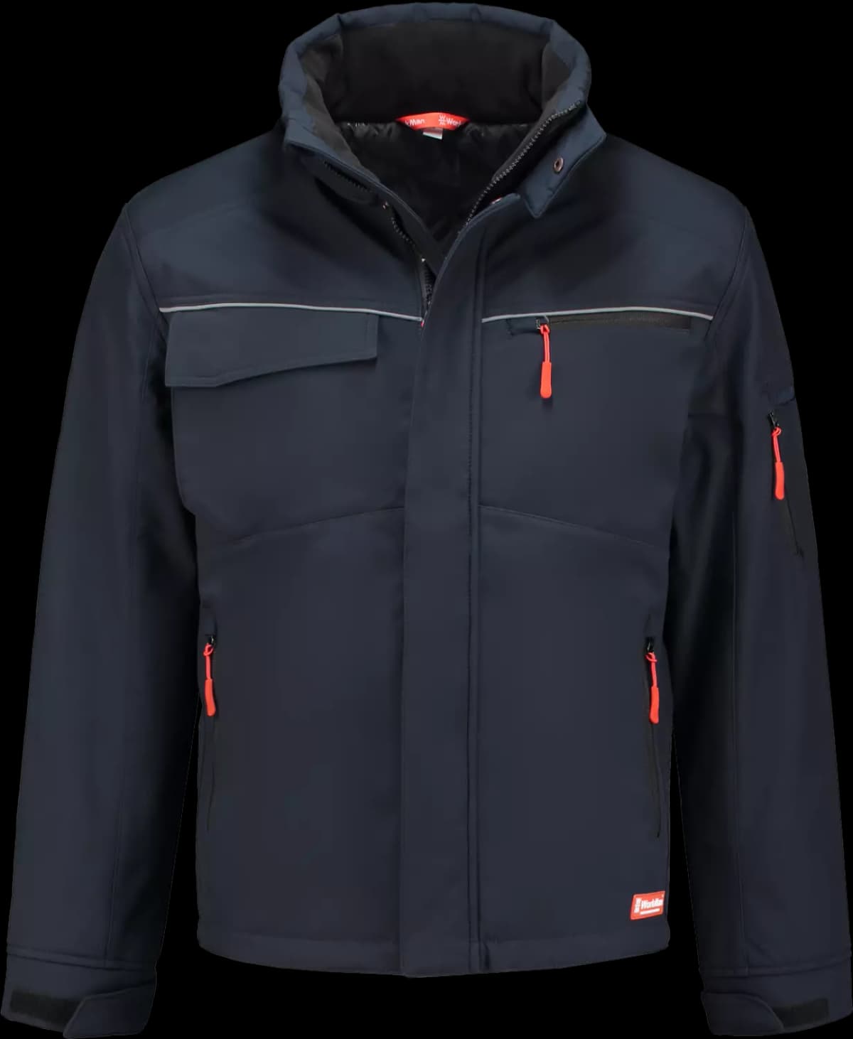 Workman 2532 Softshell Jacket Winter - Navy - 3XL