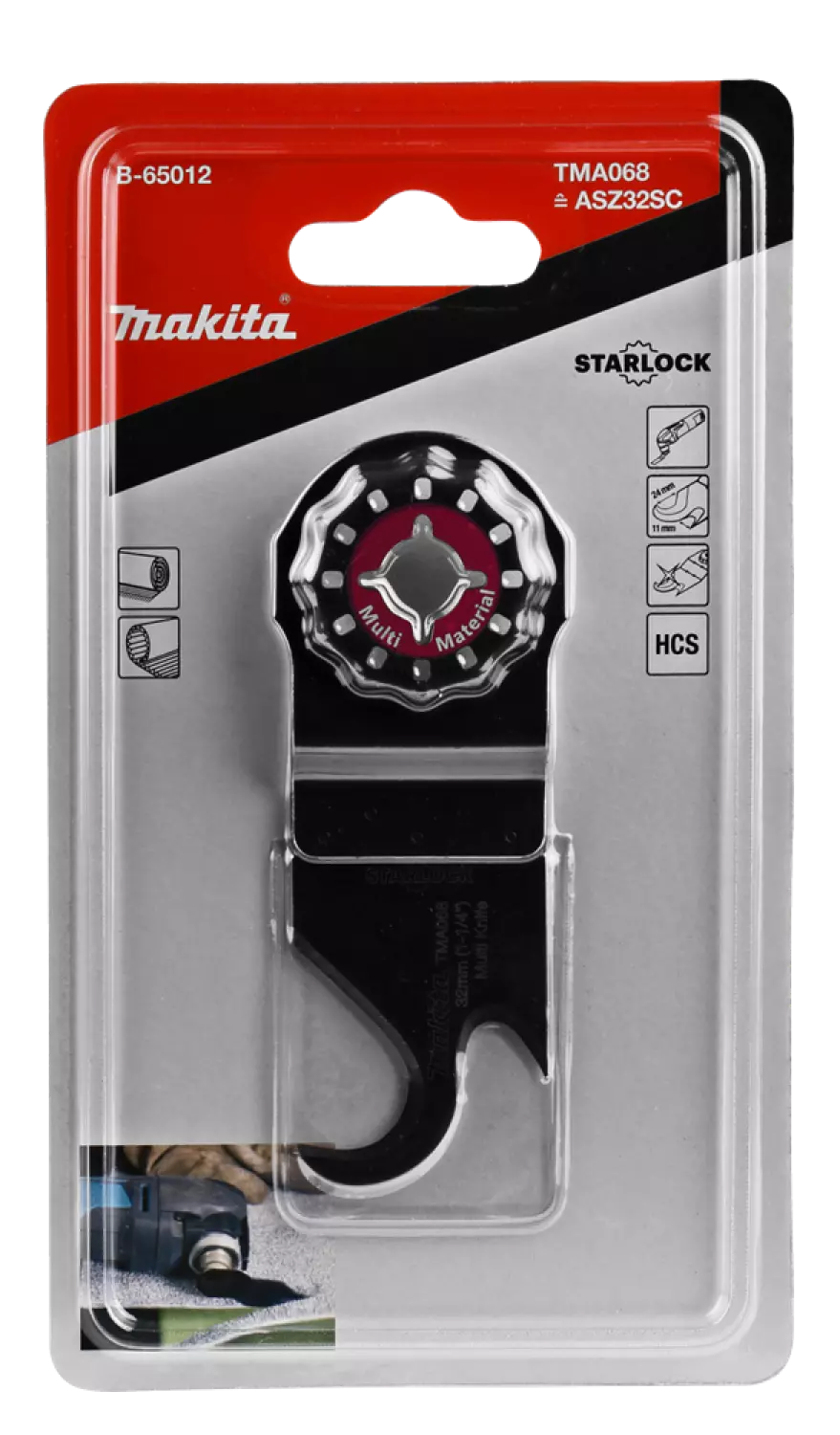 Makita B-65012 / TMA068 Universeel Mes - 11x24mm thumbnail 3